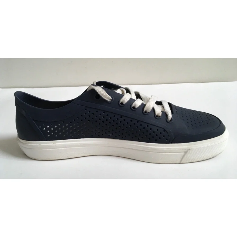 Crocs Citilane Roka Court Mens Navy Blue Casual Shoes 204872 Low Top Size 9